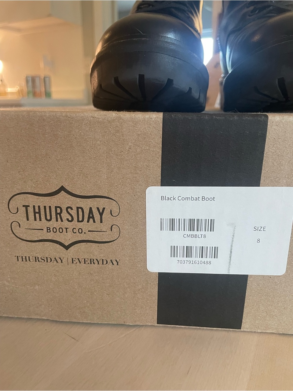 Thursday Boot Company Combat Boots, Black - Picture 4 of 14